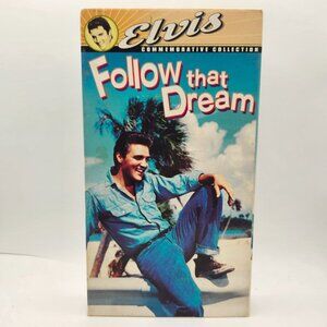 Elvis Presley Commemorative Follow That Dream Vintage VHS Movie Collectible